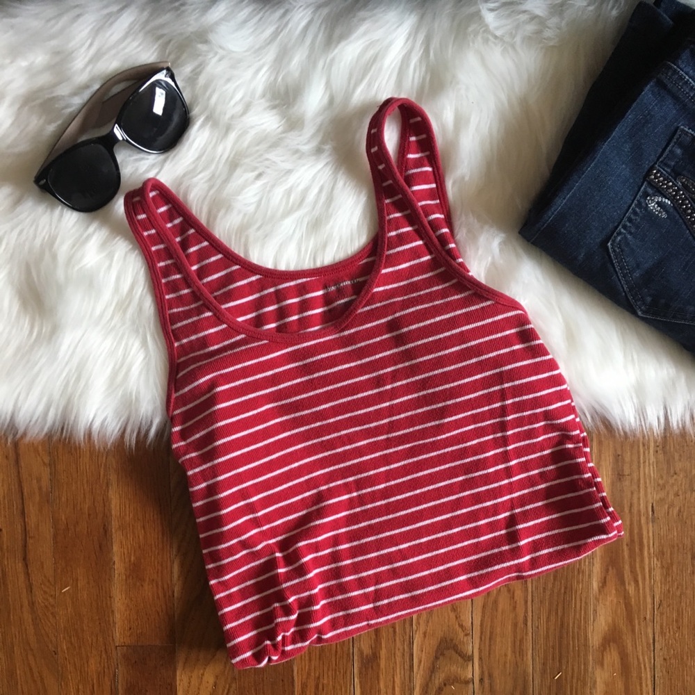 Motherhood Maternity Striped Tank Top